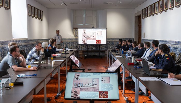 Instituto Hidrográfico recebe o Curso Intensivo de Multifeixe