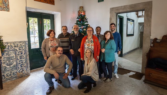 Presépio e Árvore de Natal do Instituto Hidrográfico