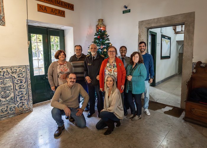 Presépio e Árvore de Natal do Instituto Hidrográfico