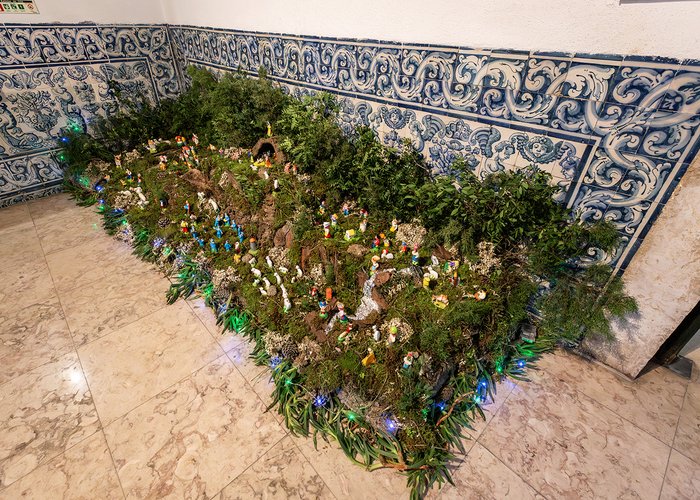 Presépio e Árvore de Natal do Instituto Hidrográfico