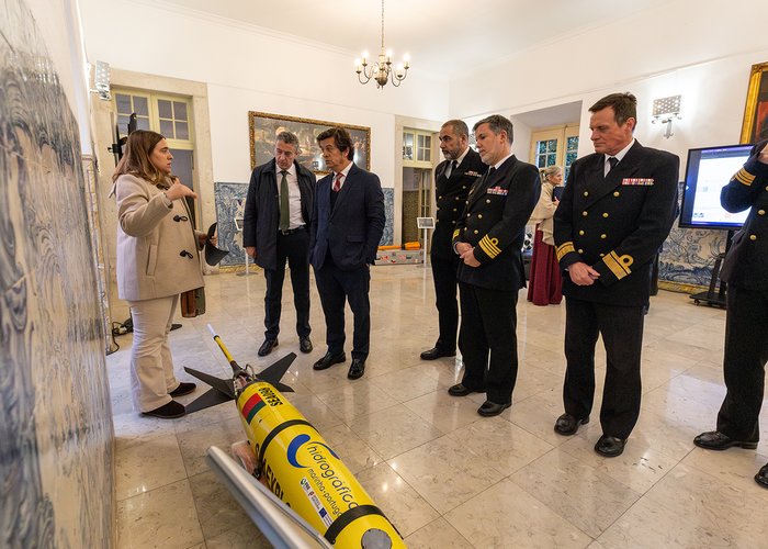 Secretário de Estado das Pescas e do Mar visita o Instituto Hidrográfico