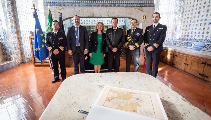 Instituto Hidrográfico recebe visita da Embaixadora da Roménia