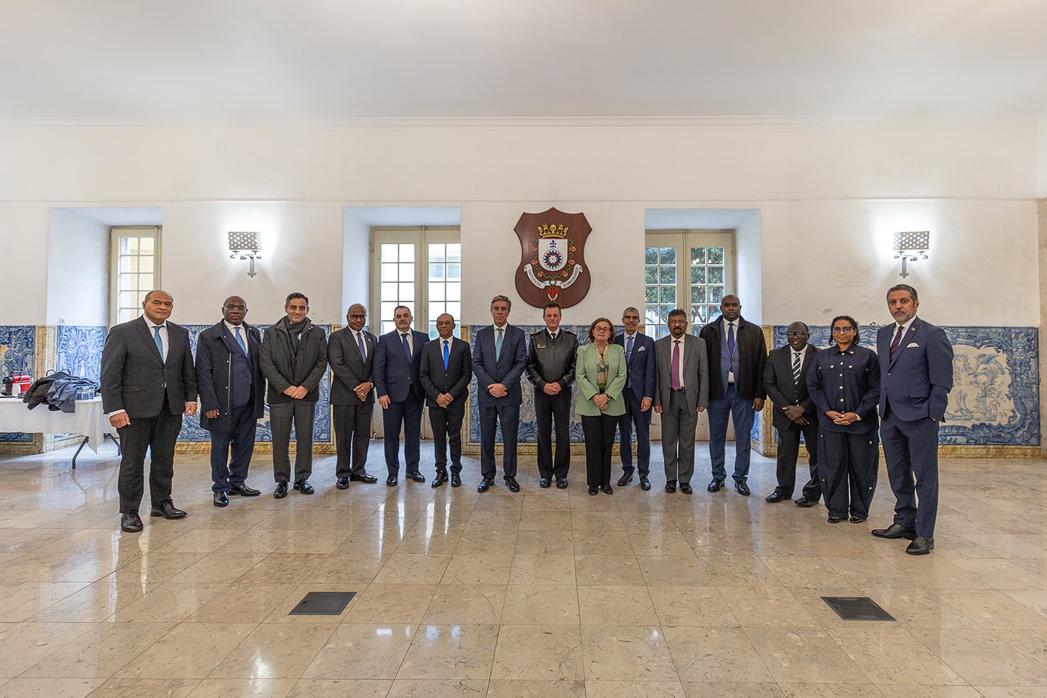 Instituto Hidrográfico recebe embaixadores junto das Nações Unidas