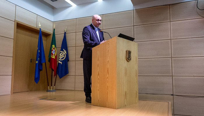 Portuguese Hydrographic Institute receives visit from the Bishop of the Armed Forces and Security Forces