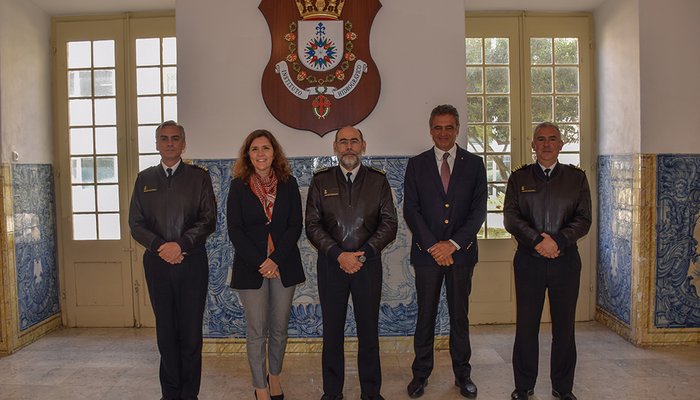 O Instituto Hidrográfico recebeu a Professora Doutora Assunção Cristas e o Professor Doutor Oliveira e Carmo