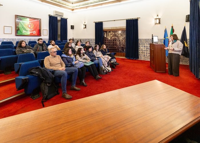 Instituto Hidrográfico recebe visita de alunos da Faculdade de Ciências da Universidade de Lisboa