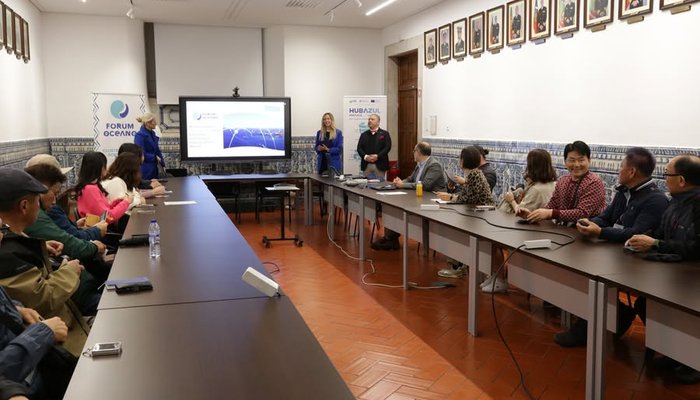 Instituto Hidrográfico recebe visita da Korean Fisheries Association