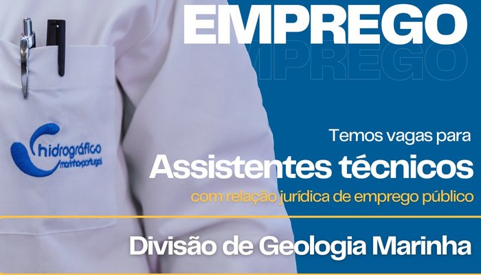 Recrutamento no Instituto Hidrográfico