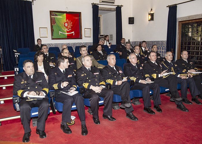 Visita do Chefe do Estado-Maior da Armada Espanhola ao Instituto Hidrográfico