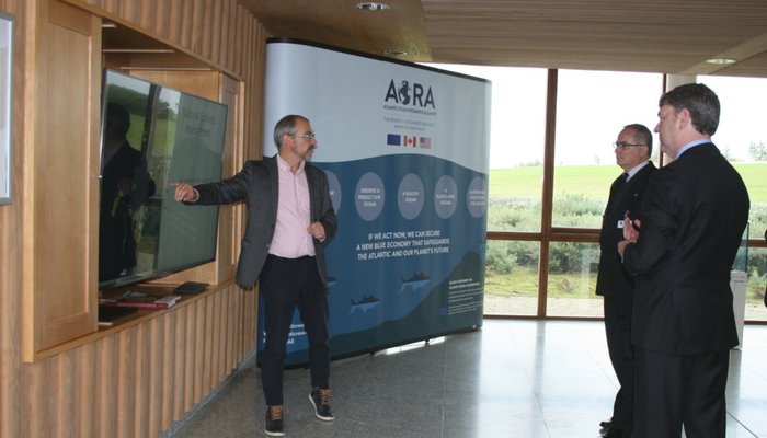 Assinado um Memorando de Entendimento entre o Marine Institute e o IH