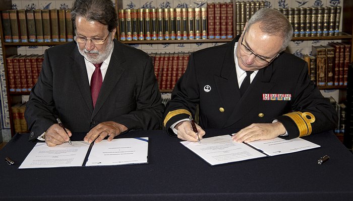 Assinatura do protocolo de cooperação entre o IPQ e o IH