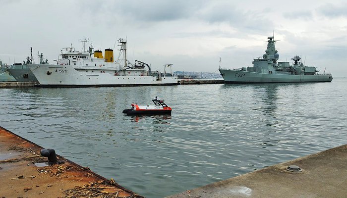Instituto Hidrográfico realiza levantamento hidrográfico e geofísico pioneiro na Base Naval de Lisboa