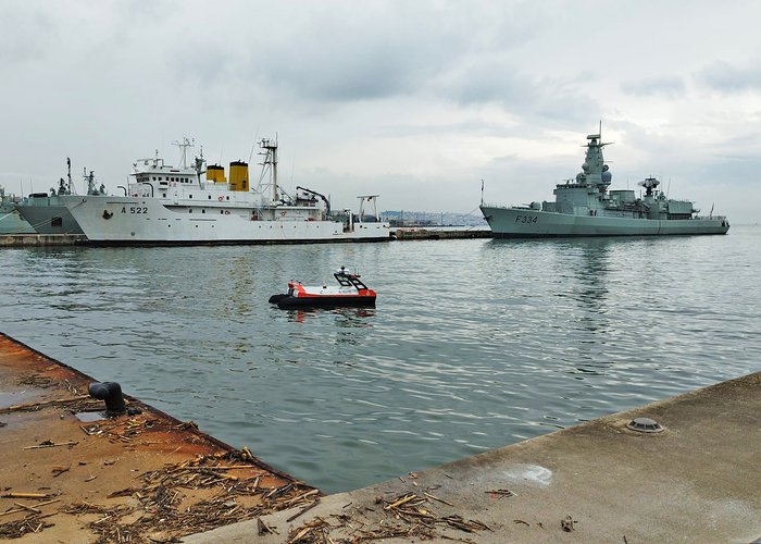 Hydrographic Institute carries out pioneering hydrographic and geophysical survey at the Lisbon Naval Base