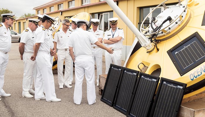 Auditores do Curso de Promoção a Oficial General 2017/2018 visitam a Base Hidrográfica