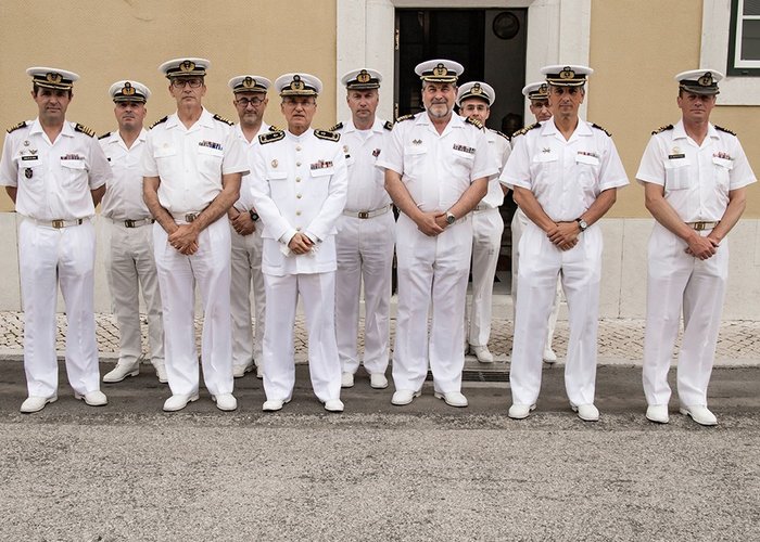 Auditores do Curso de Promoção a Oficial General 2017/2018 visitam a Base Hidrográfica