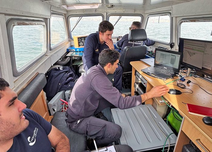 Hydrographic Institute carries out pioneering hydrographic and geophysical survey at the Lisbon Naval Base