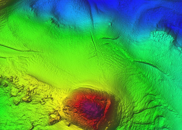 Bathymetry - high resolution image
