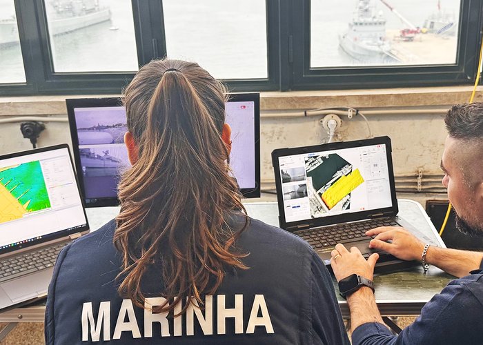 Hydrographic Institute carries out pioneering hydrographic and geophysical survey at the Lisbon Naval Base