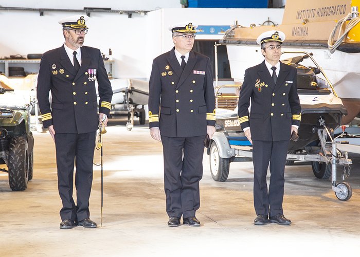 O comandante Pinto da Silva é o novo Chefe da Brigada Hidrográfica
