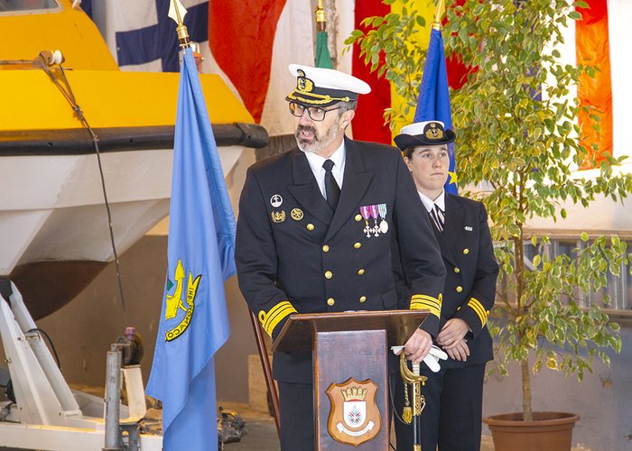 O comandante Pinto da Silva é o novo Chefe da Brigada Hidrográfica