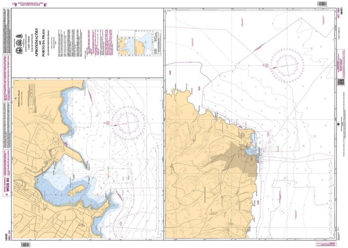 Instituto Hidrográfico publicou duas novas cartas náuticas de Cabo Verde