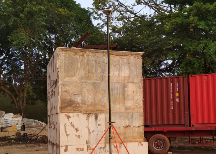 Levantamento topo-hidrográfico na Guiné-Bissau