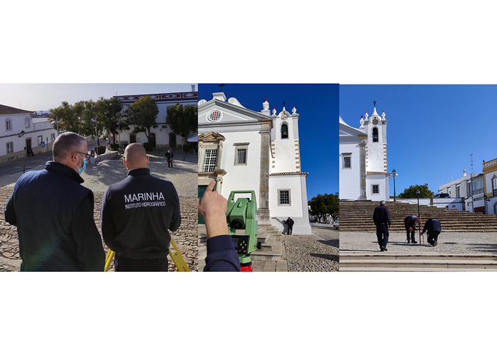 Levantamento topo-hidrográfico em Faro e Olhão