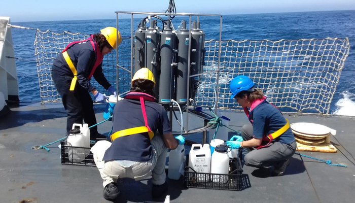 Cruzeiro oceanográfico do projeto AQUIMAR