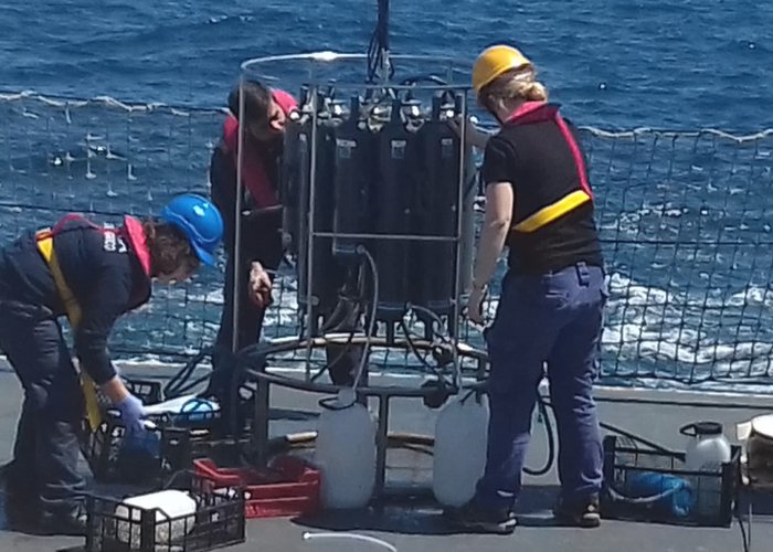 Cruzeiro oceanográfico do projeto AQUIMAR