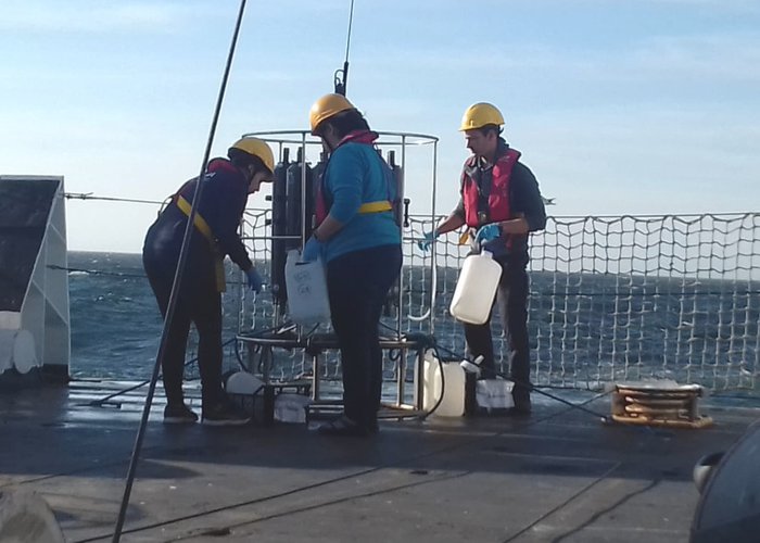 Cruzeiro oceanográfico do projeto AQUIMAR