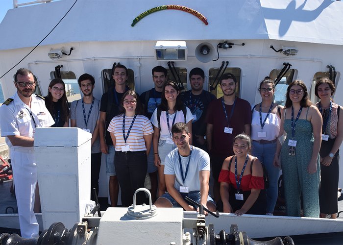 Alunos da Universidade de Lisboa visitam Instituto Hidrográfico
