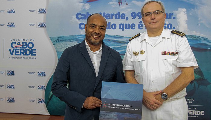 Diretor-Geral do Instituto Hidrográfico visita Cabo Verde
