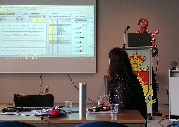 Divisão de Química e Poluição do Meio Marinho participa em ensaio de aptidão
