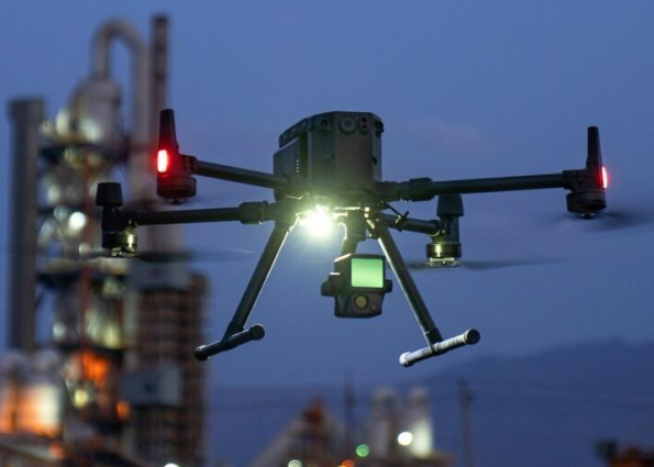 LIDAR technology using the DJI Matrice RTK 300 drone.