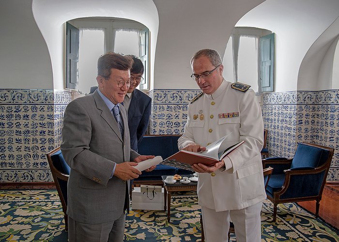 Embaixador da República da Coreia visita o IH