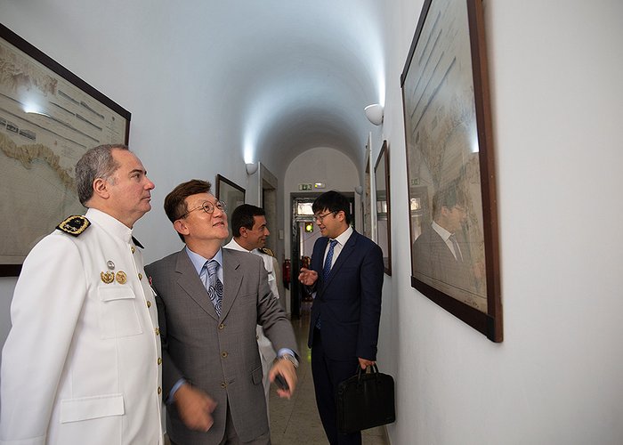 Embaixador da República da Coreia visita o IH