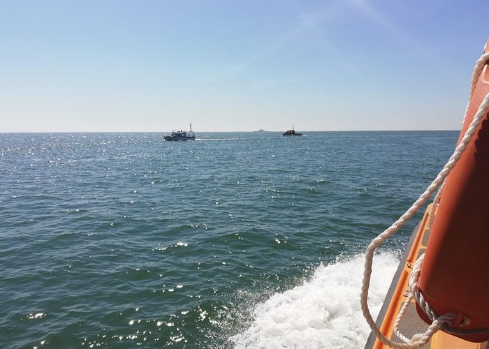Levantamento Hidrográfico no Cachopo do Norte e Cabeça do Pato