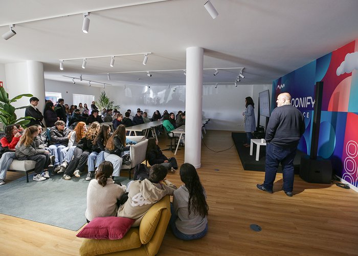 COZYNOPT - Sessão para escolas da Nazaré