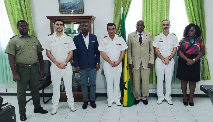 Visita técnica da Organização Hidrográfica Internacional a São Tomé e Príncipe