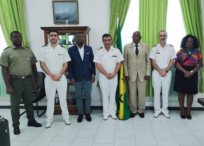 Visita técnica da Organização Hidrográfica Internacional a São Tomé e Príncipe