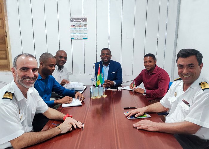 Visita técnica da Organização Hidrográfica Internacional a São Tomé e Príncipe