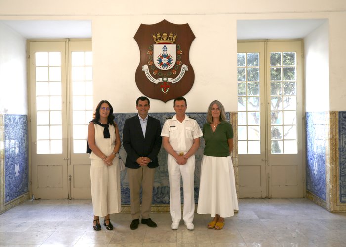 Instituto Hidrográfico recebe visita do Vereador da Câmara Municipal de Oeiras