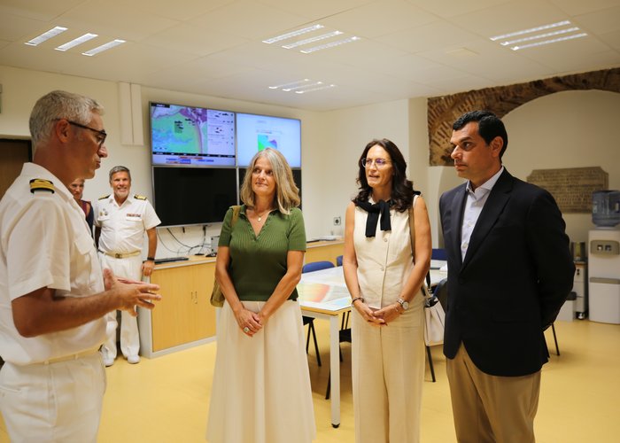 Instituto Hidrográfico recebe visita do Vereador da Câmara Municipal de Oeiras