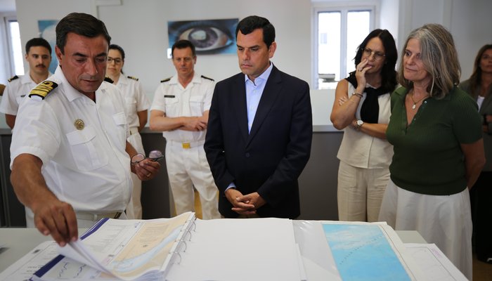 Instituto Hidrográfico recebe visita do Vereador da Câmara Municipal de Oeiras