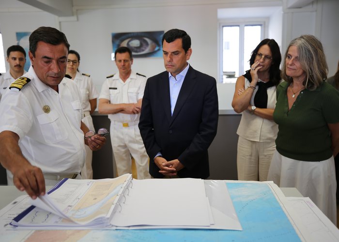 Instituto Hidrográfico recebe visita do Vereador da Câmara Municipal de Oeiras