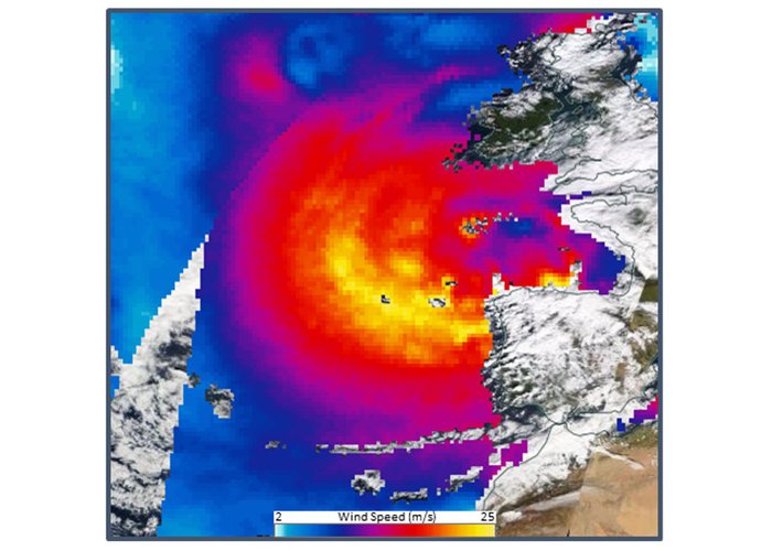 Imagem de satélite (fonte: NASA Worldview)