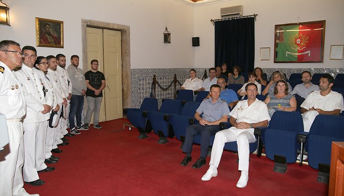 Início do Curso Técnico de Hidrografia 2018/19.