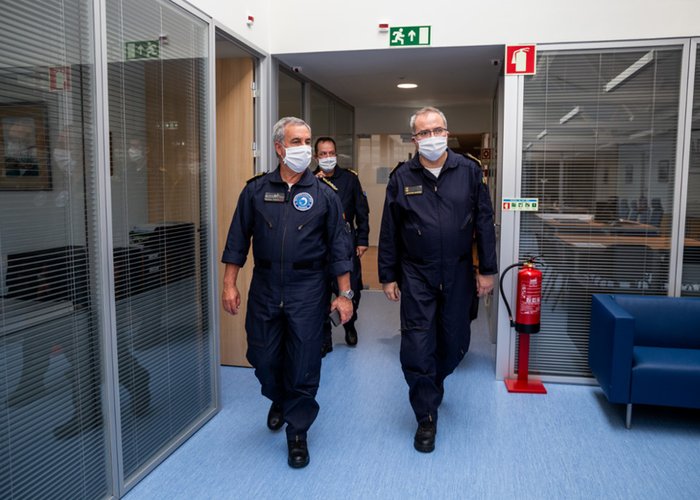 Instituto Hidrográfico recebe visita do Chefe do Estado Maior da Armada