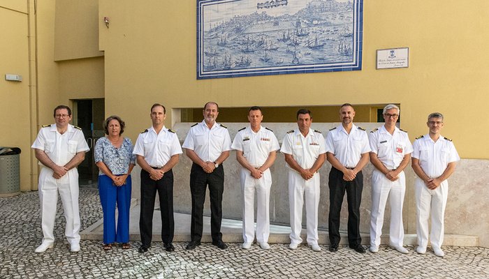 Instituto Hidrográfico de la Marina de Espanha visita o Instituto Hidrográfico