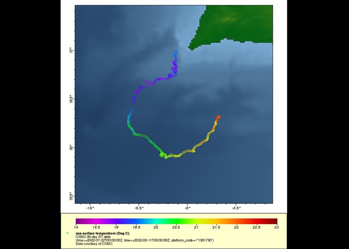 Instituto Hidrográfico lança boia derivante do programa Global Drifter Program (GDP)